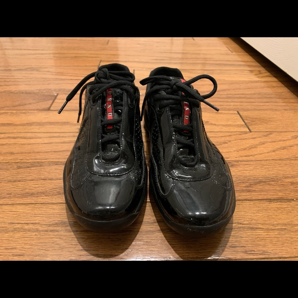 Men’s Prada Patent Sneaker Authentic